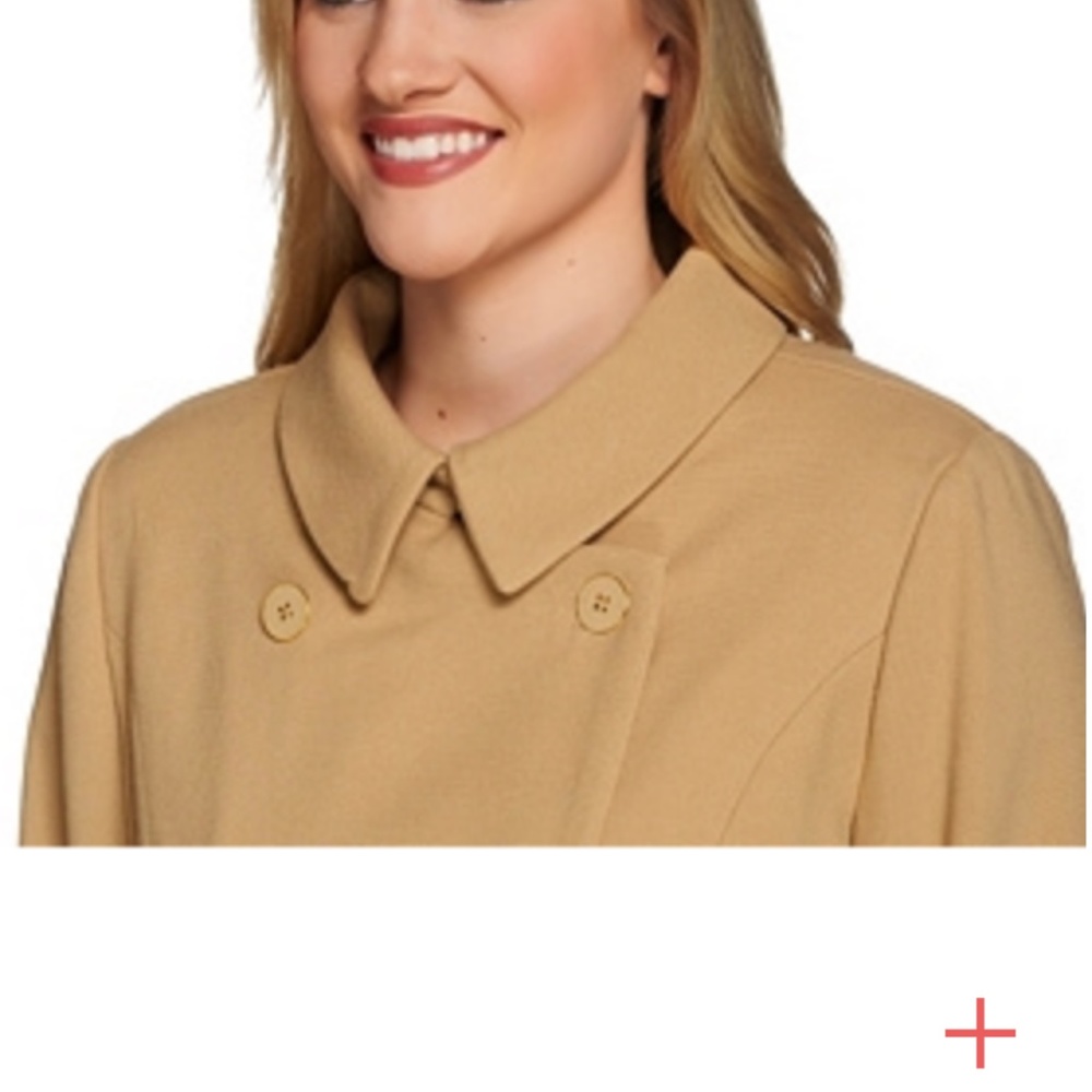 NEW Isaac Mizrahi Soft, Water Repellent Trench - Picture 7 of 7